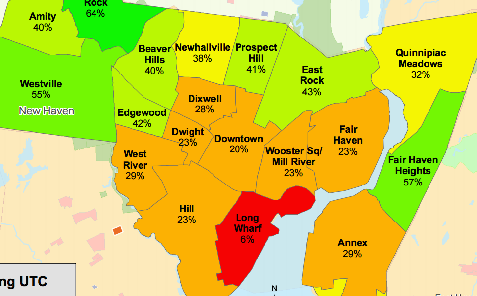 Downtown New Haven Map